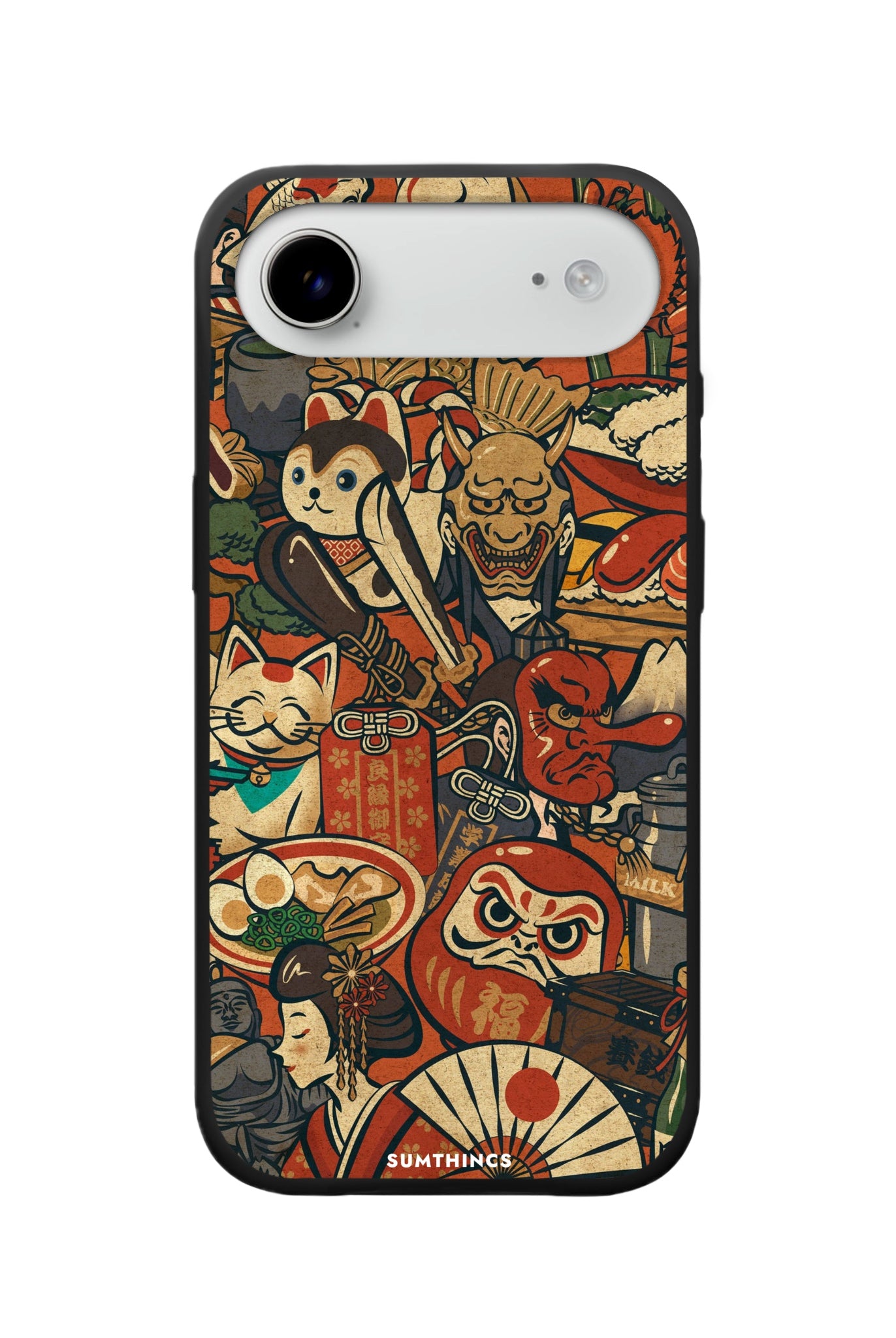 yelpaze görüntülü japon tazrı kılıf