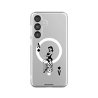 Samsung S25 FE Ace Queen Clear Magsafe Şeffaf Telefon Kılıfı - SUMTHINCS