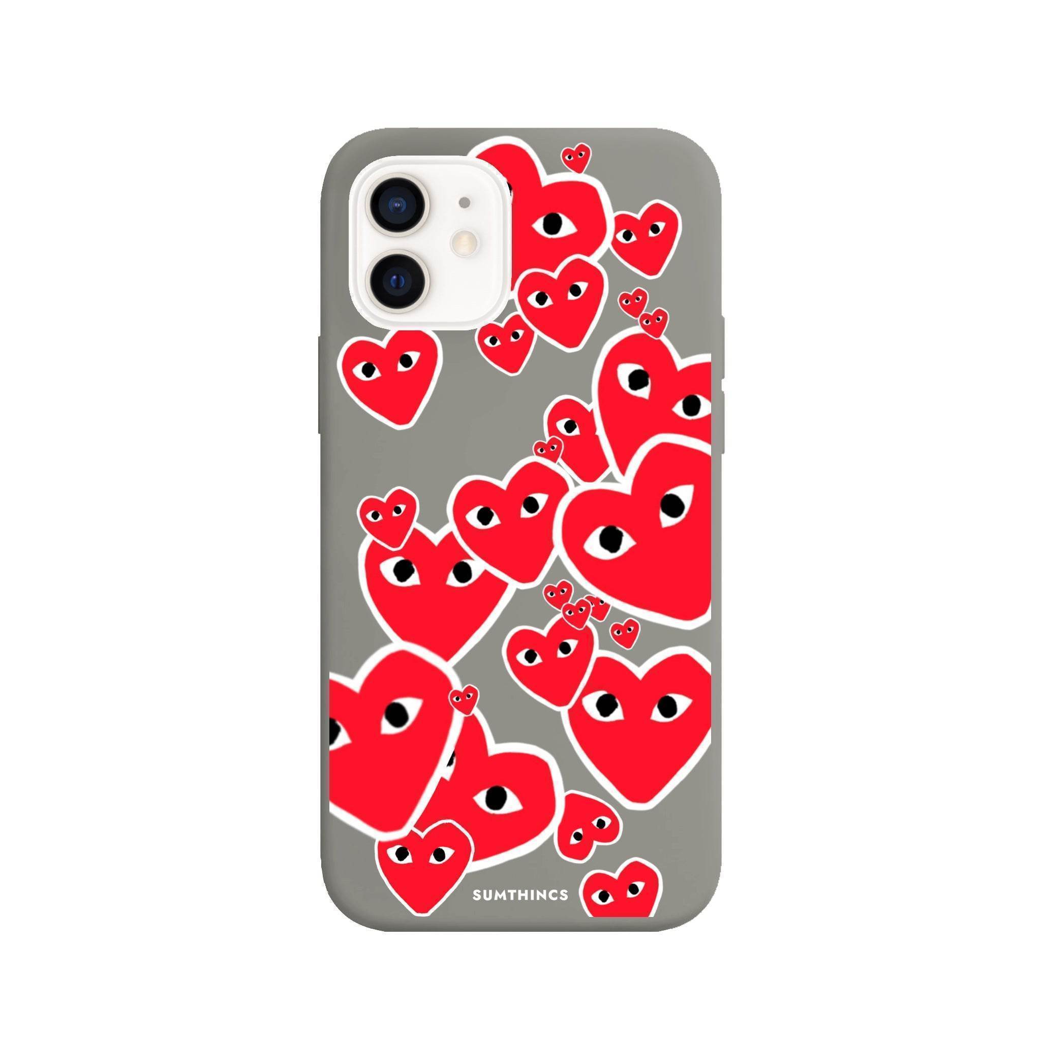 iPhone 13 Mini Hearts Premium Telefon Kılıfı - SUMTHINCS