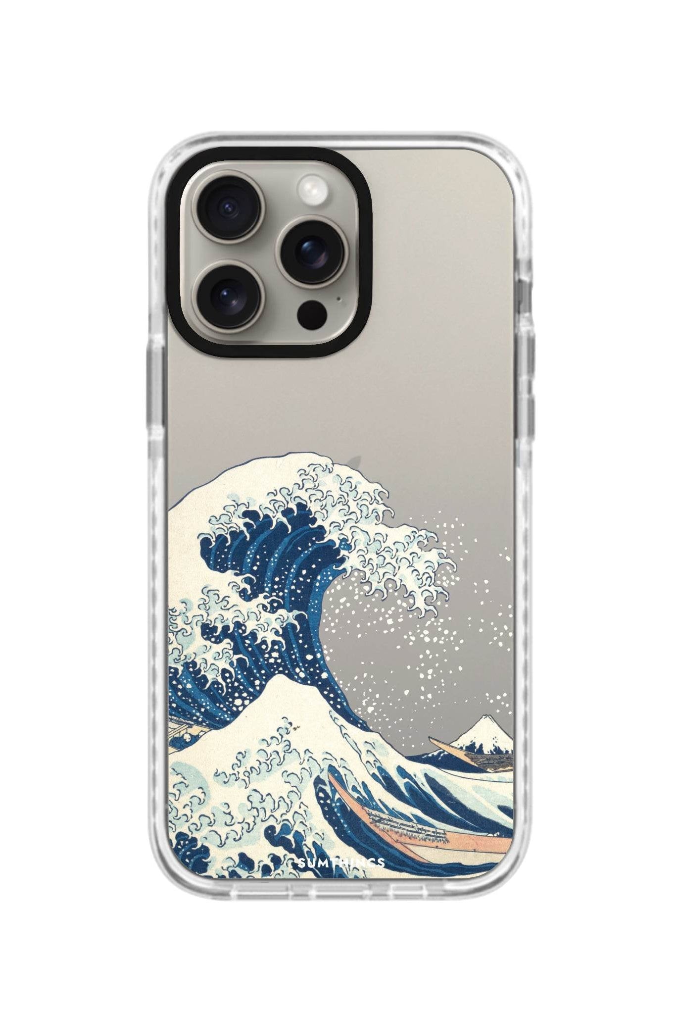 iPhone XR Waves Procase Şeffaf Telefon Kılıfı - SUMTHINCS