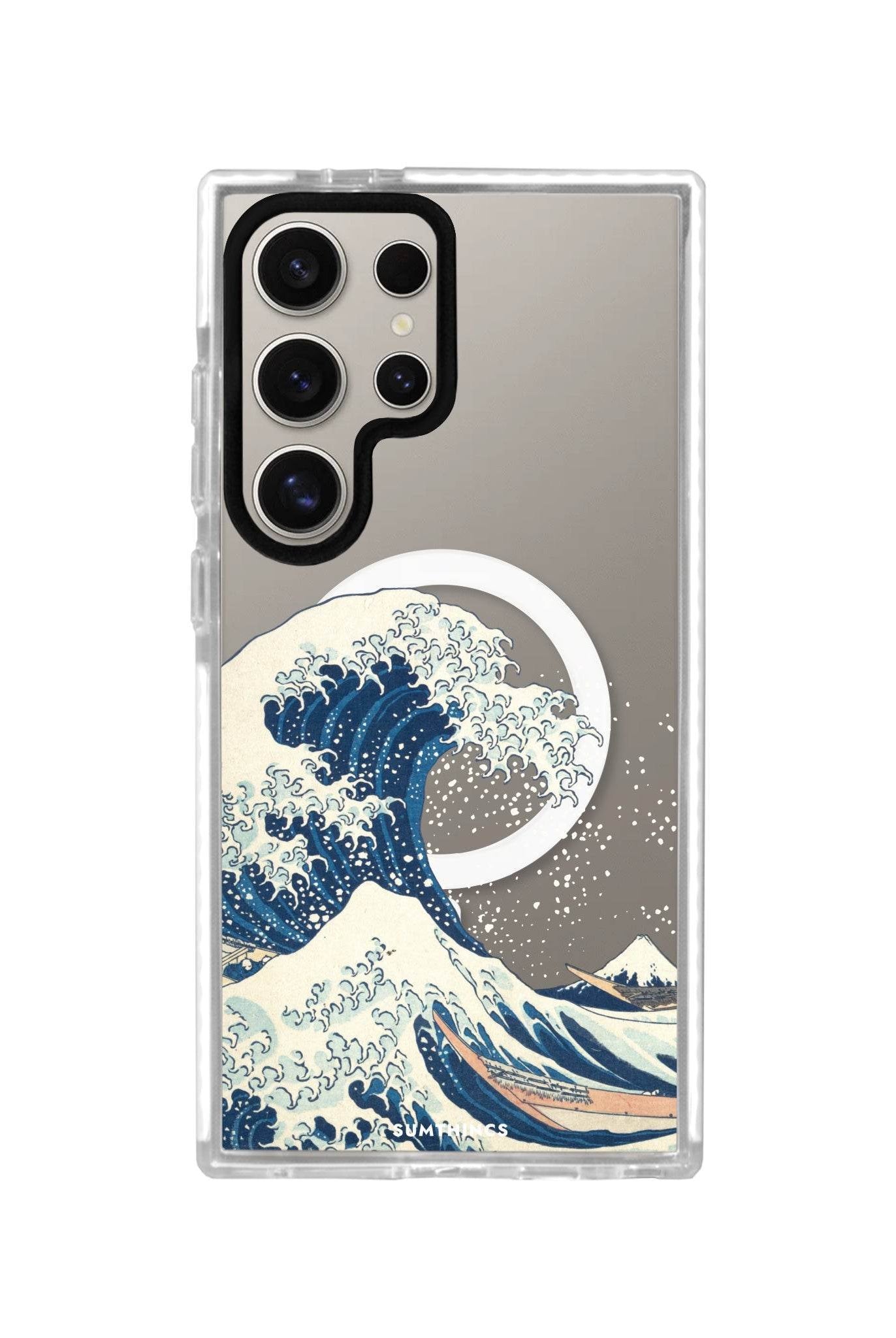 Samsung S24 Ultra Waves Magsafe Procase Şeffaf Telefon Kılıfı - SUMTHINCS