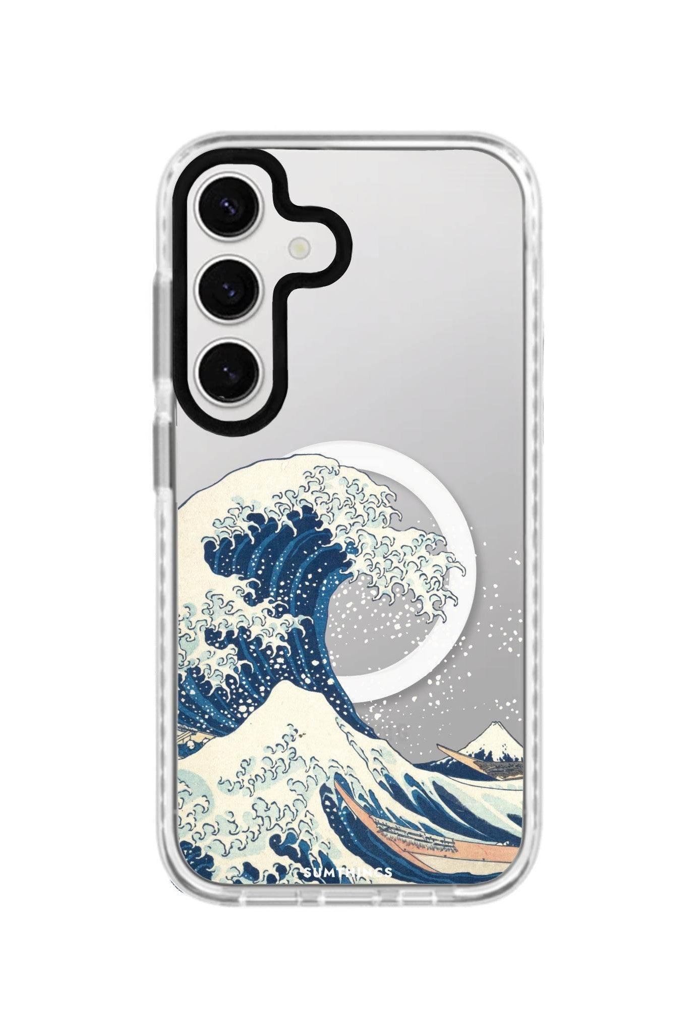 Samsung S23 FE Waves Magsafe Procase Şeffaf Telefon Kılıfı - SUMTHINCS