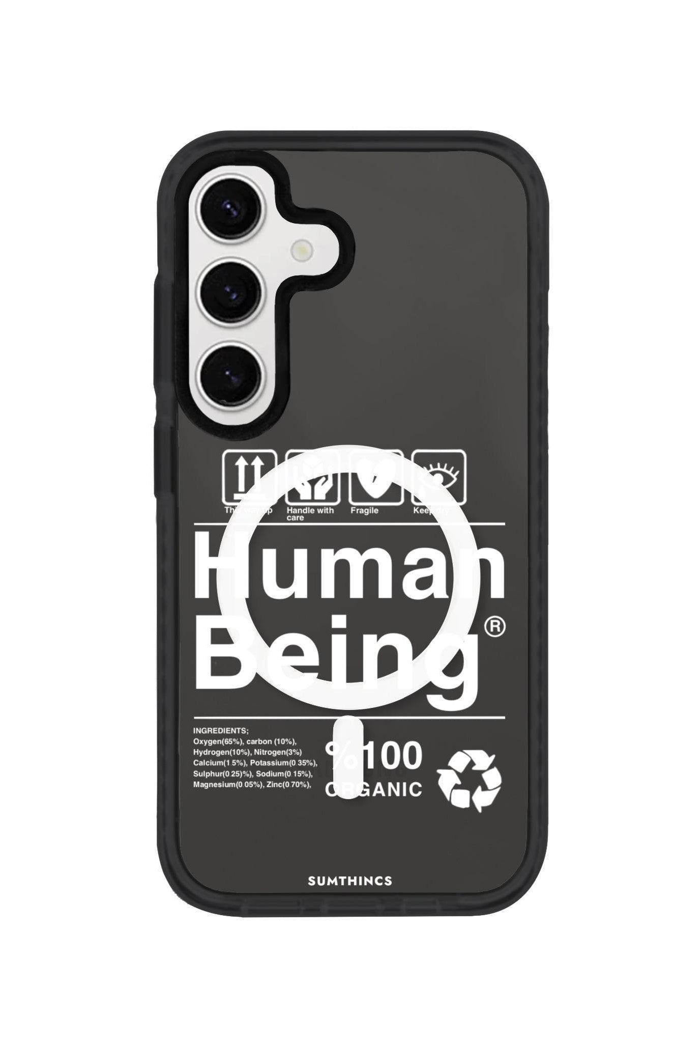 Samsung S24 Plus Human Being Magsafe Procase Şeffaf Telefon Kılıfı - SUMTHINCS