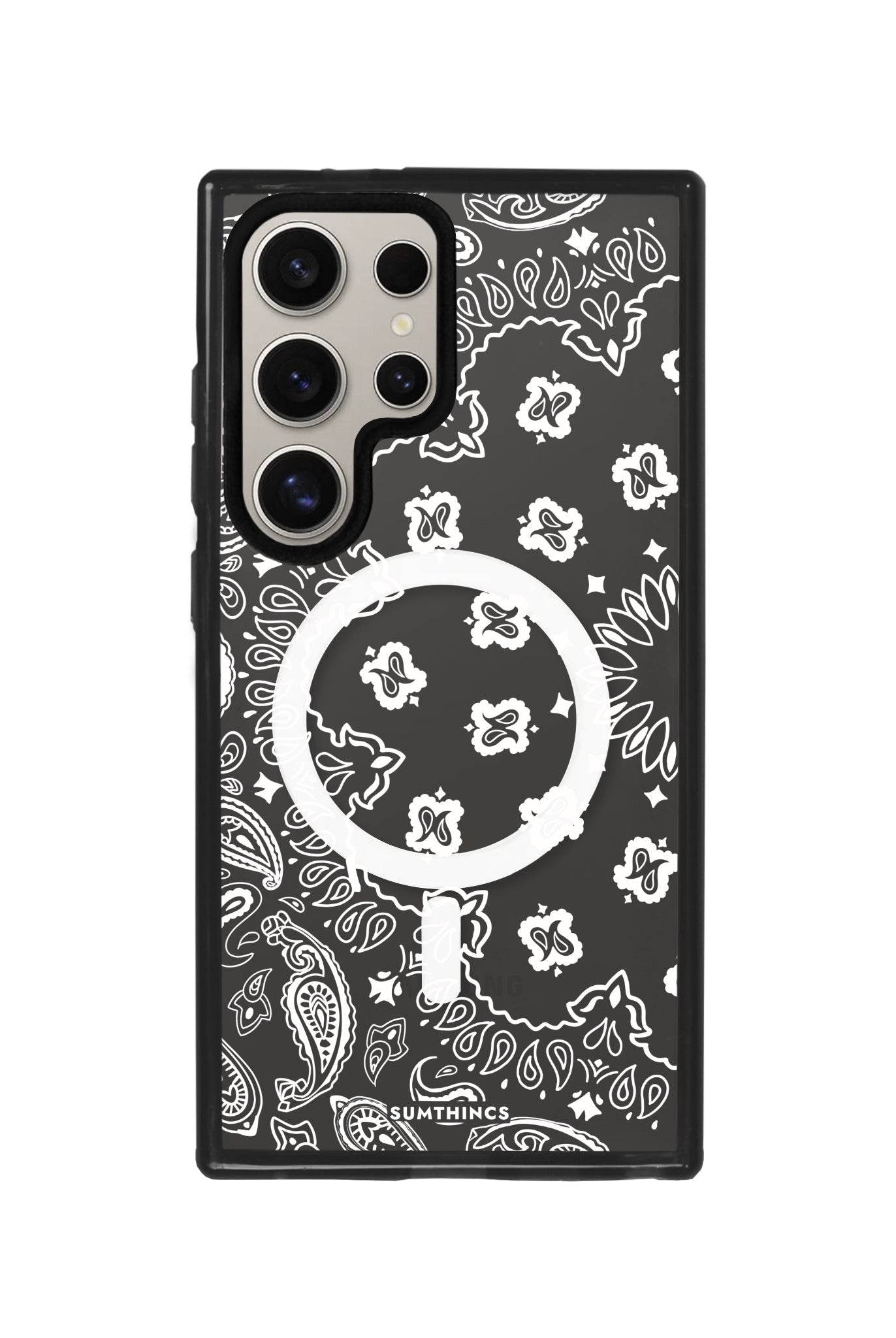 Samsung S23 Ultra Paisley Magsafe Procase Şeffaf Telefon Kılıfı - SUMTHINCS