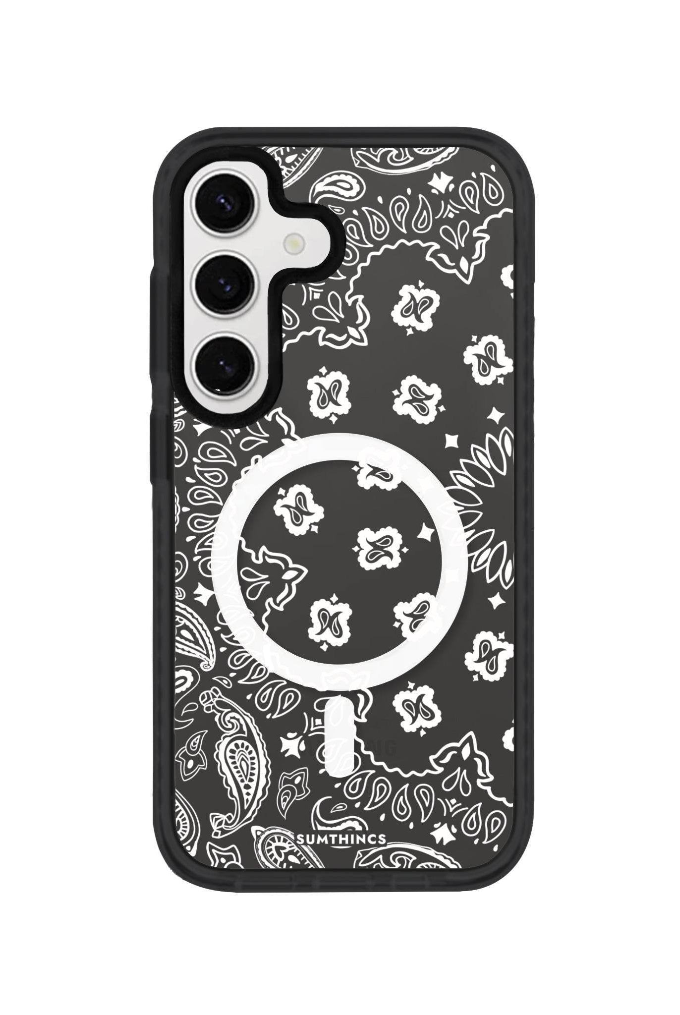 Samsung S24 Plus Paisley Magsafe Procase Şeffaf Telefon Kılıfı - SUMTHINCS