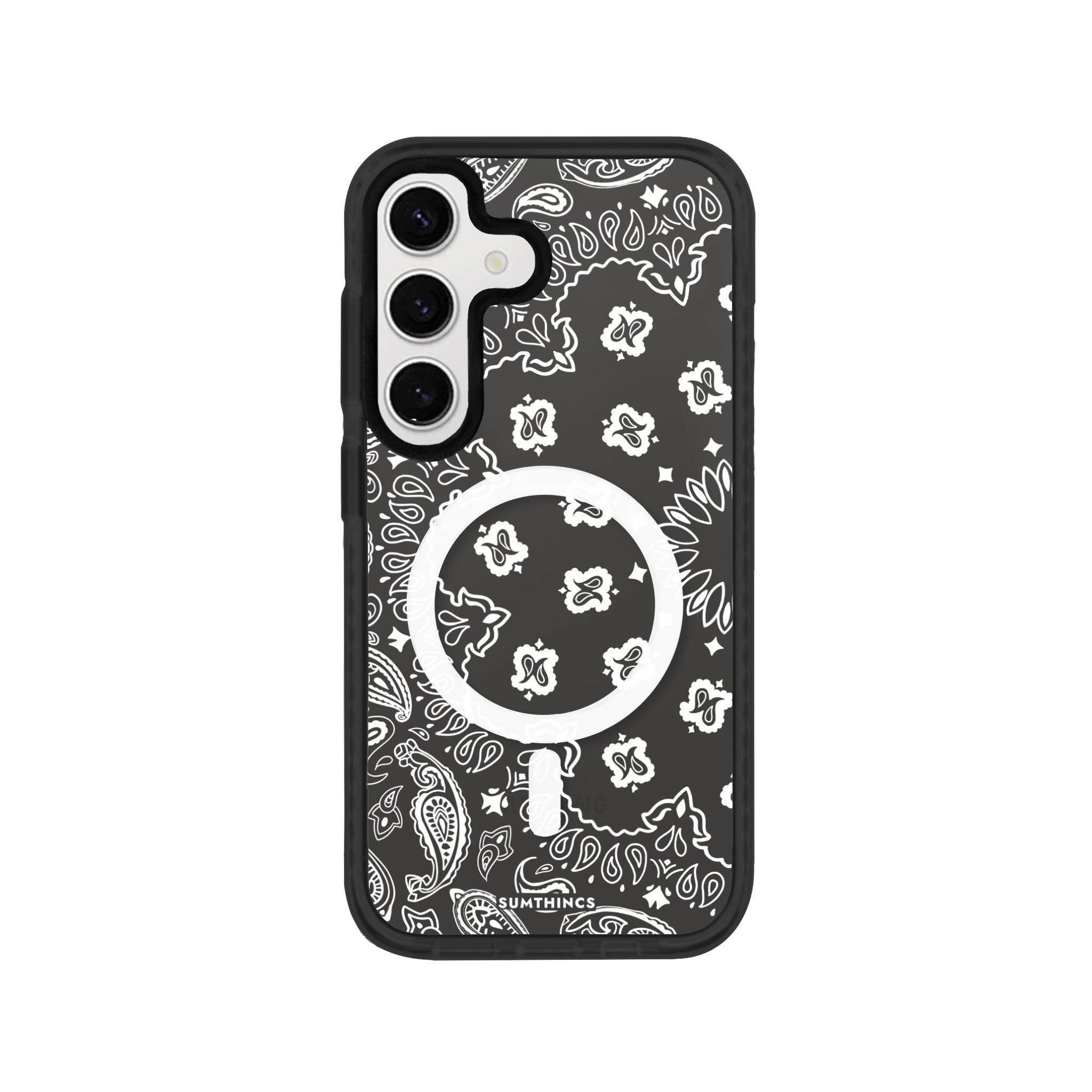 Samsung S24 Plus Paisley Magsafe Procase Şeffaf Telefon Kılıfı - SUMTHINCS