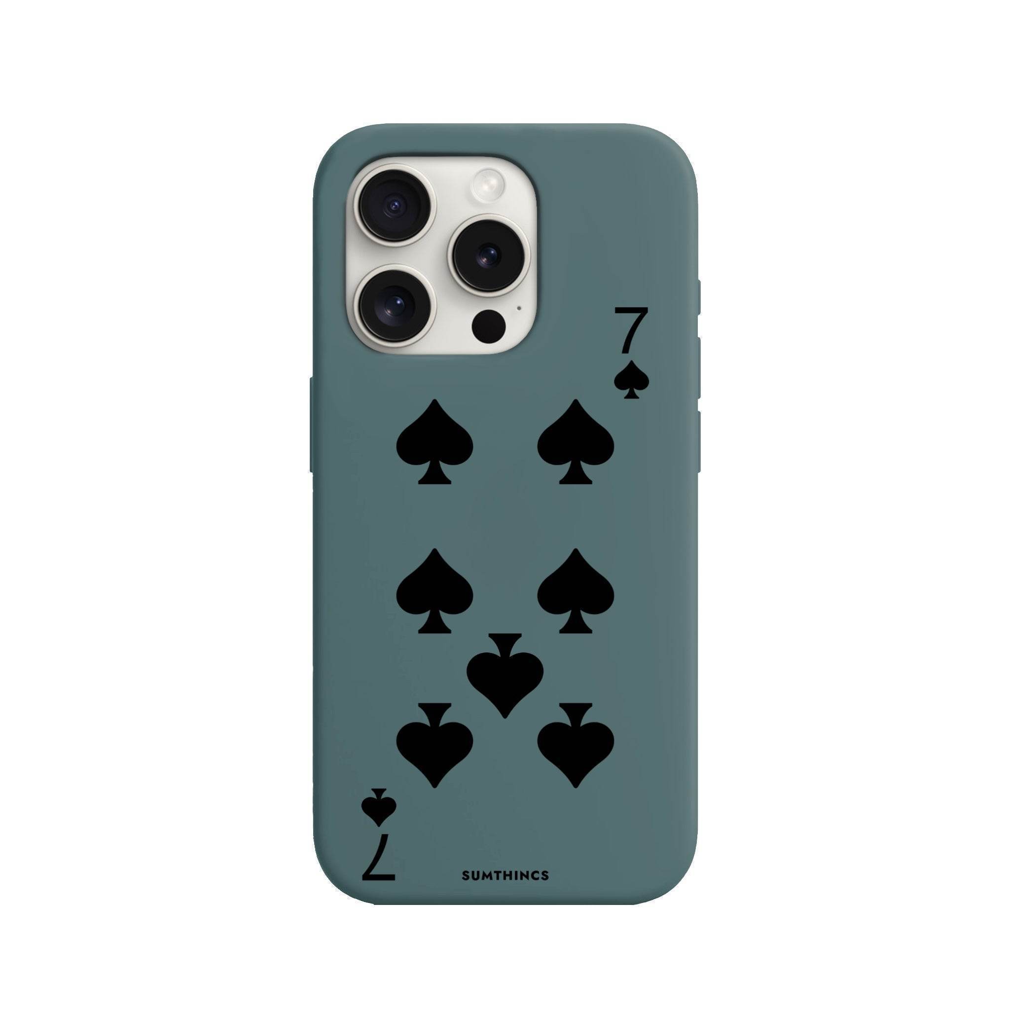 iPhone 12 Mini Spade7 Premium Telefon Kılıfı - SUMTHINCS