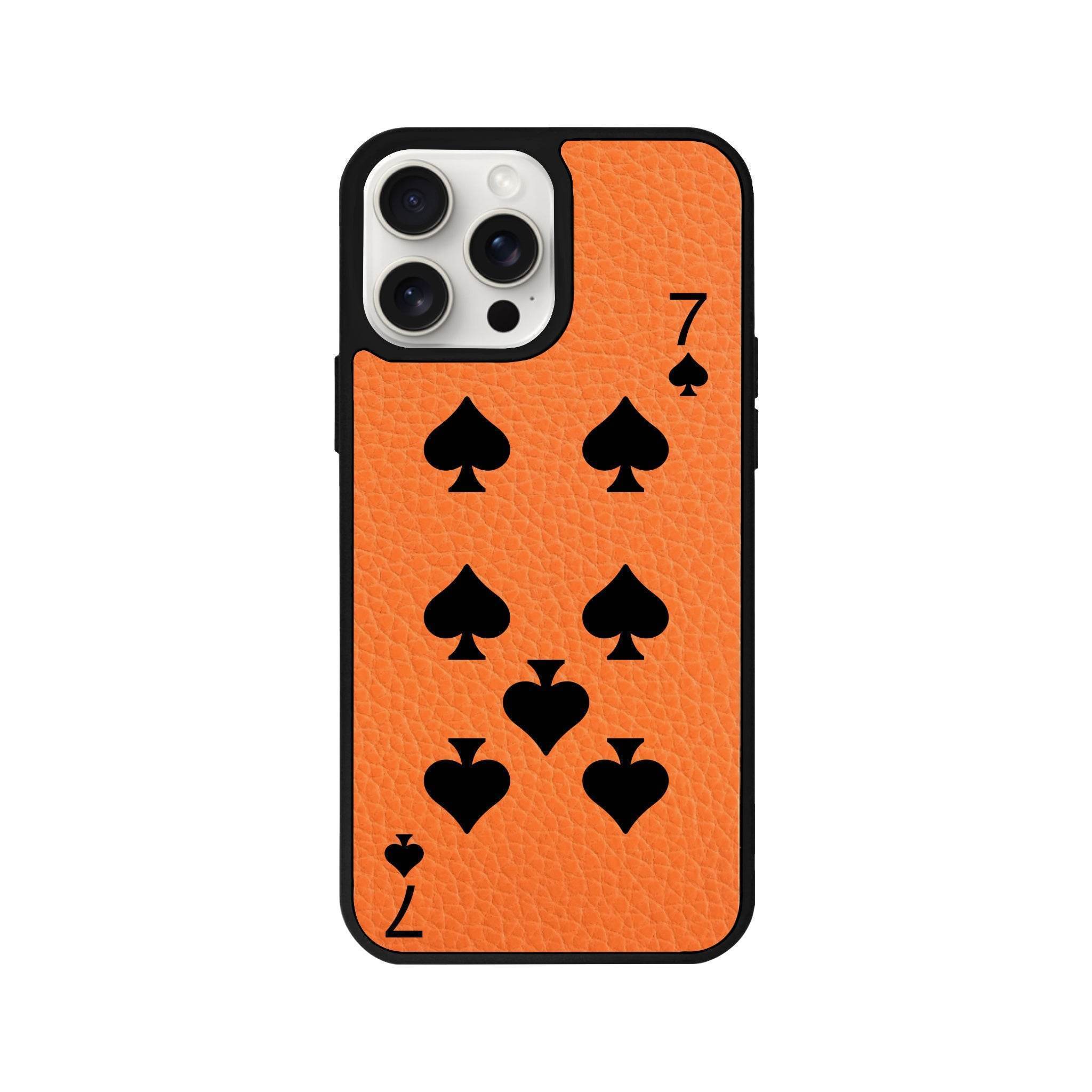 iPhone 14 Plus Spade7 Leather Vegan Deri Telefon Kılıfı - SUMTHINCS