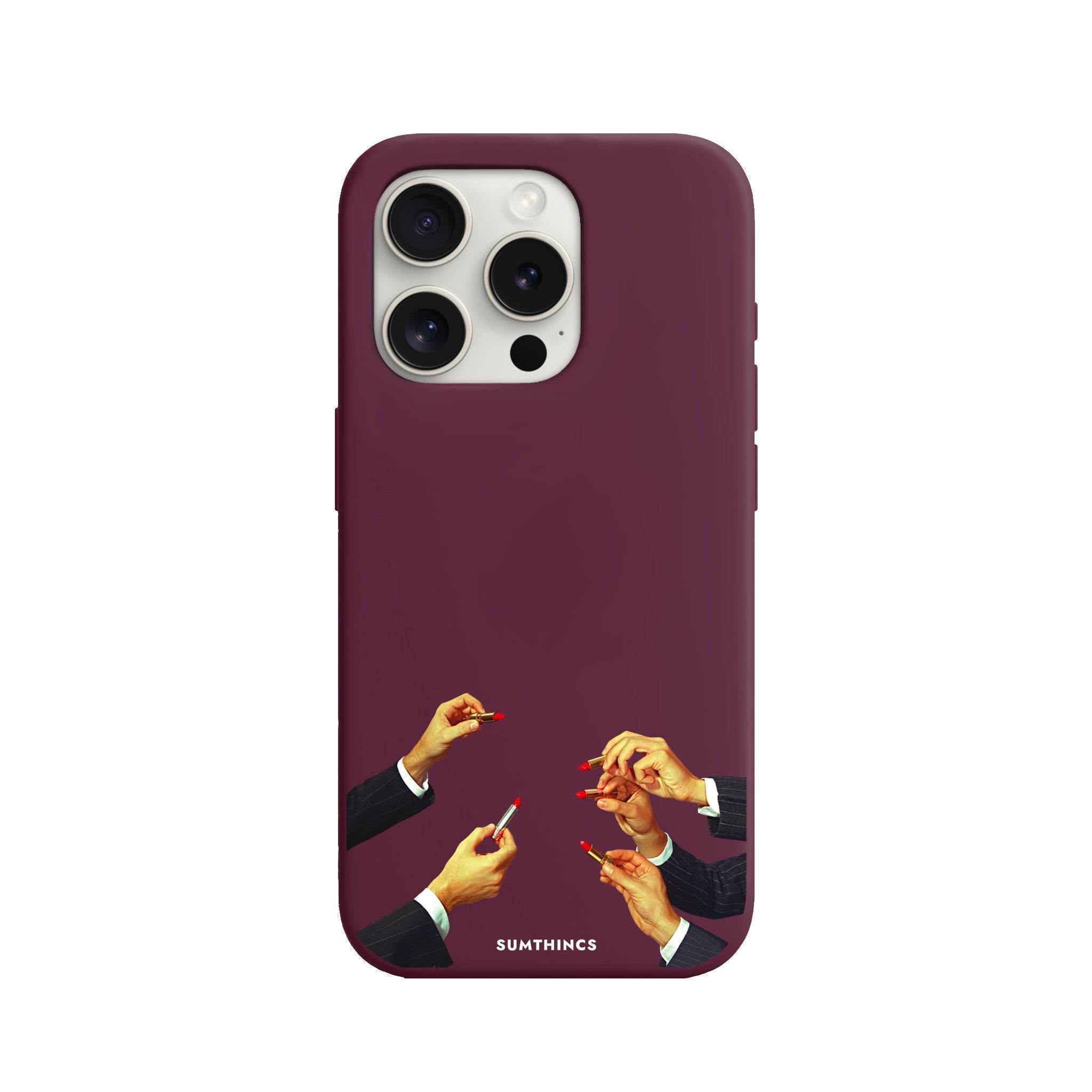 iPhone 12 Mini Lipstick Premium Telefon Kılıfı - SUMTHINCS