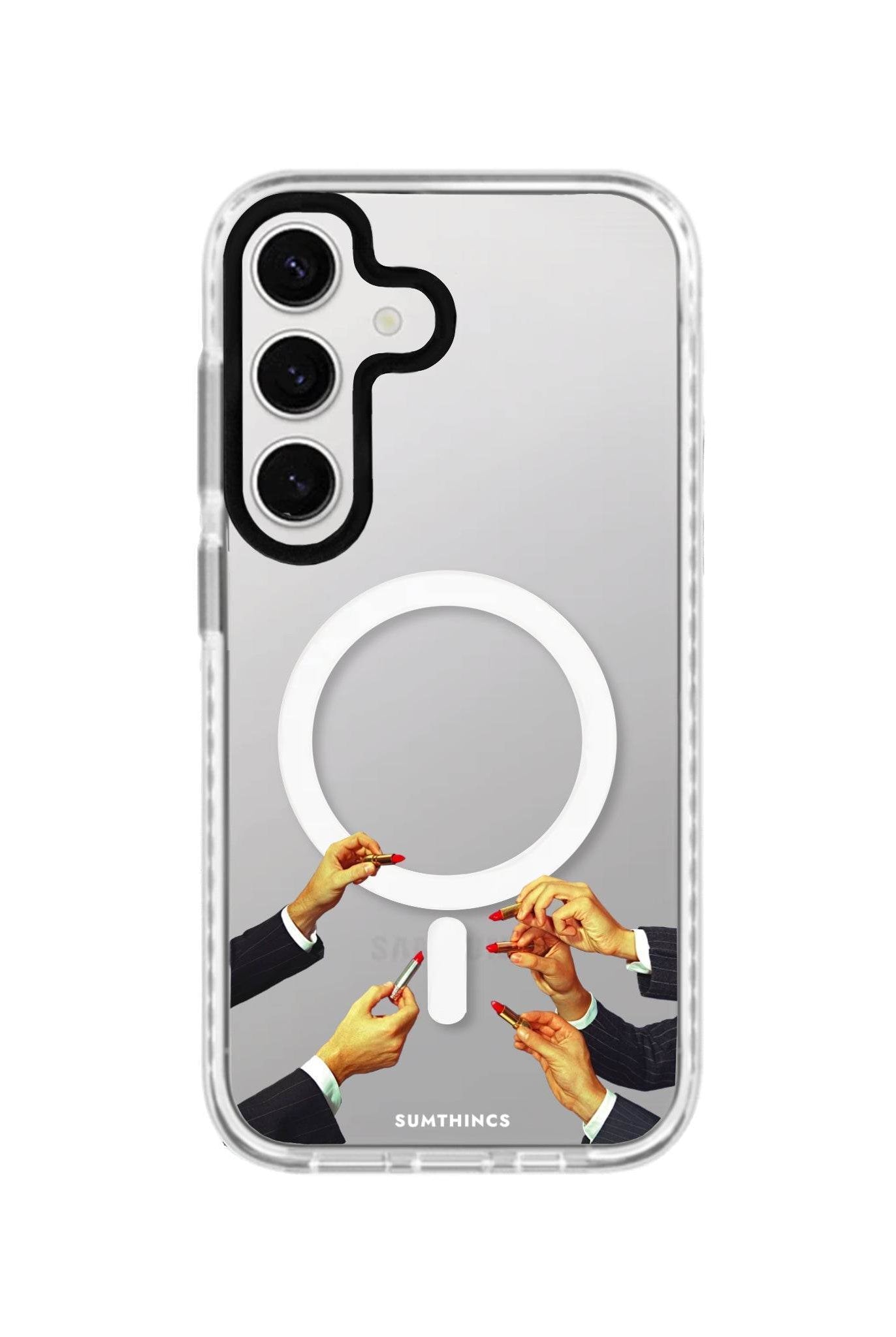 Samsung S24 Plus Lipstick Magsafe Procase Şeffaf Telefon Kılıfı - SUMTHINCS