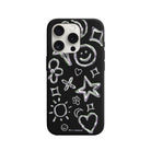 iPhone 12 Mini Silver Doodles Premium Telefon Kılıfı - SUMTHINCS
