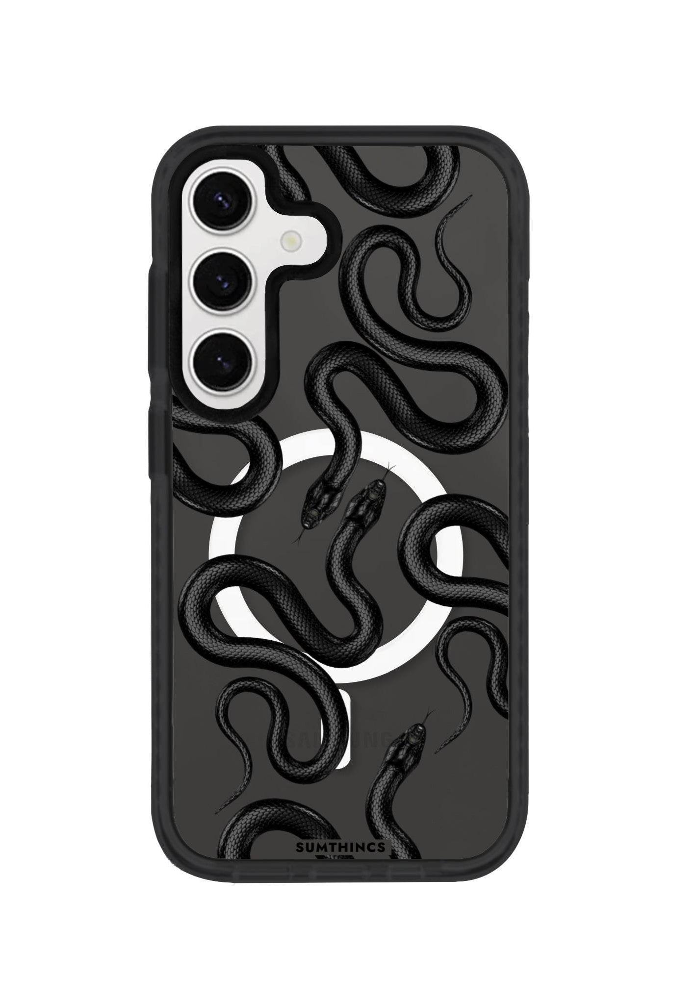 Samsung S23 FE Snakes Magsafe Procase Şeffaf Telefon Kılıfı - SUMTHINCS