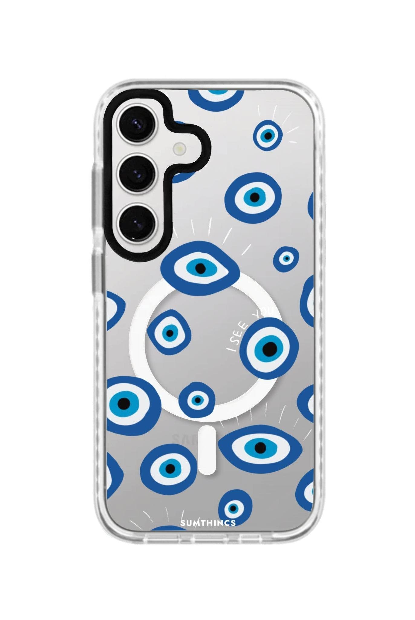 Samsung S24 Plus I See You Magsafe Procase Şeffaf Telefon Kılıfı - SUMTHINCS