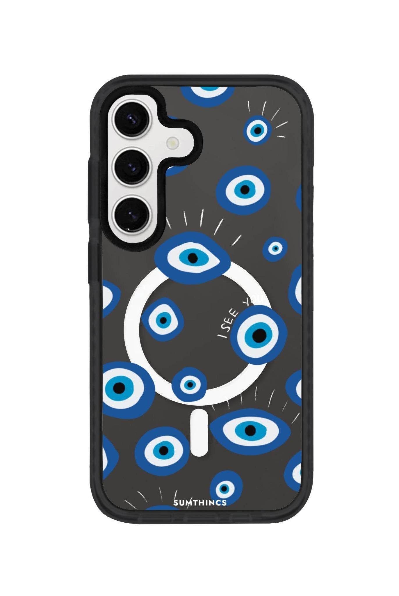 Samsung S24 Plus I See You Magsafe Procase Şeffaf Telefon Kılıfı - SUMTHINCS