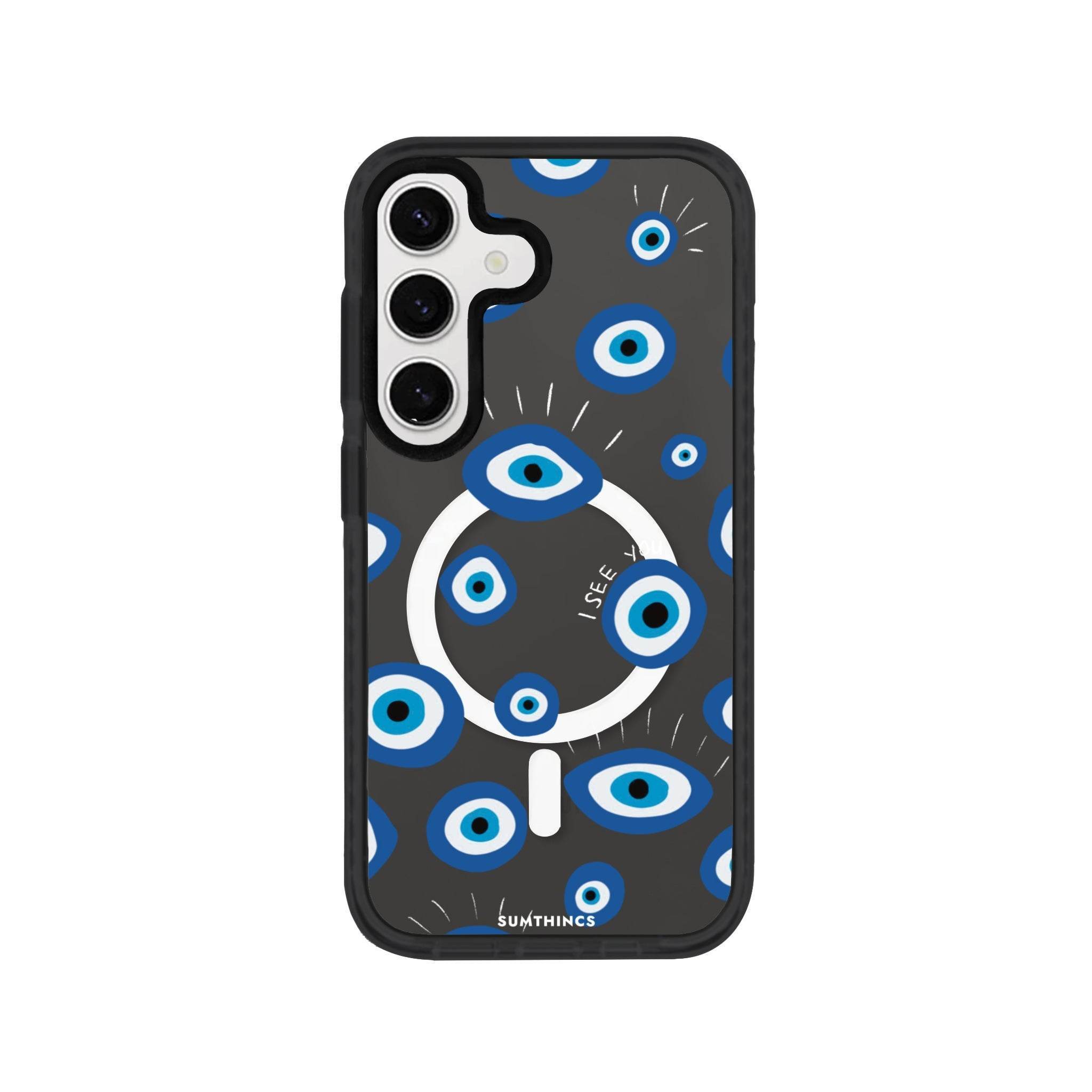 Samsung S24 Plus I See You Magsafe Procase Şeffaf Telefon Kılıfı - SUMTHINCS