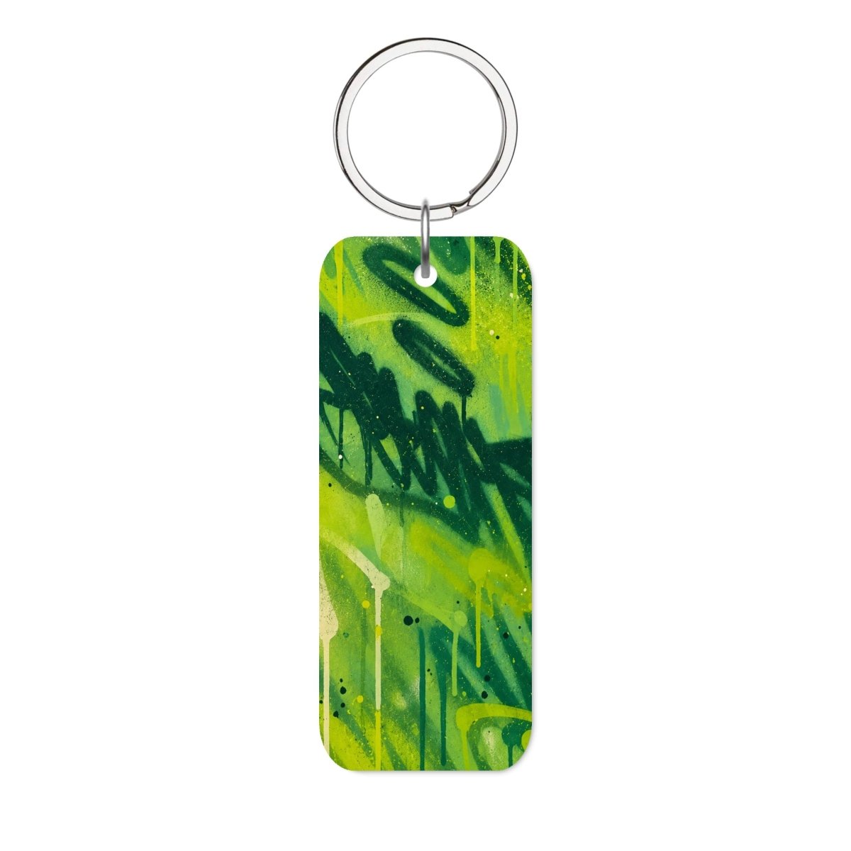 Acid Rain Glossy Anahtarlık Charm Dikdörtgen - Sumthincs