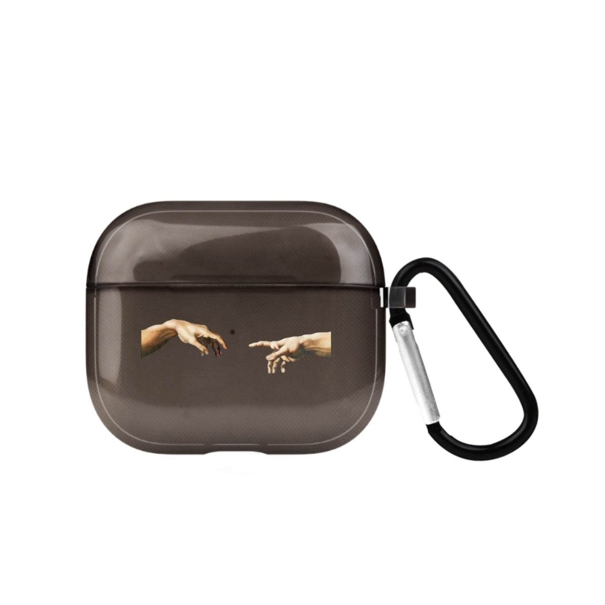 Adams Creation AirPods 3 Şeffaf Silikon Kılıf Siyah - SUMTHINCS