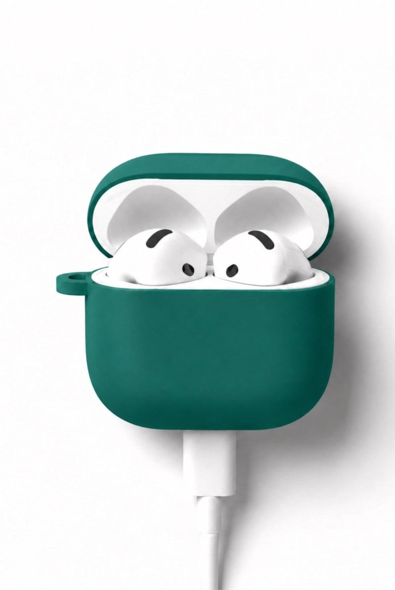 AirPods 4 Premium Kaktüs Yeşili Silikon Kılıf - Sumthincs