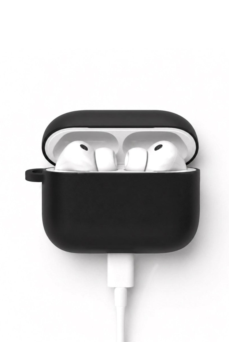 AirPods Pro 2 Premium Siyah Silikon Kılıf - Sumthincs