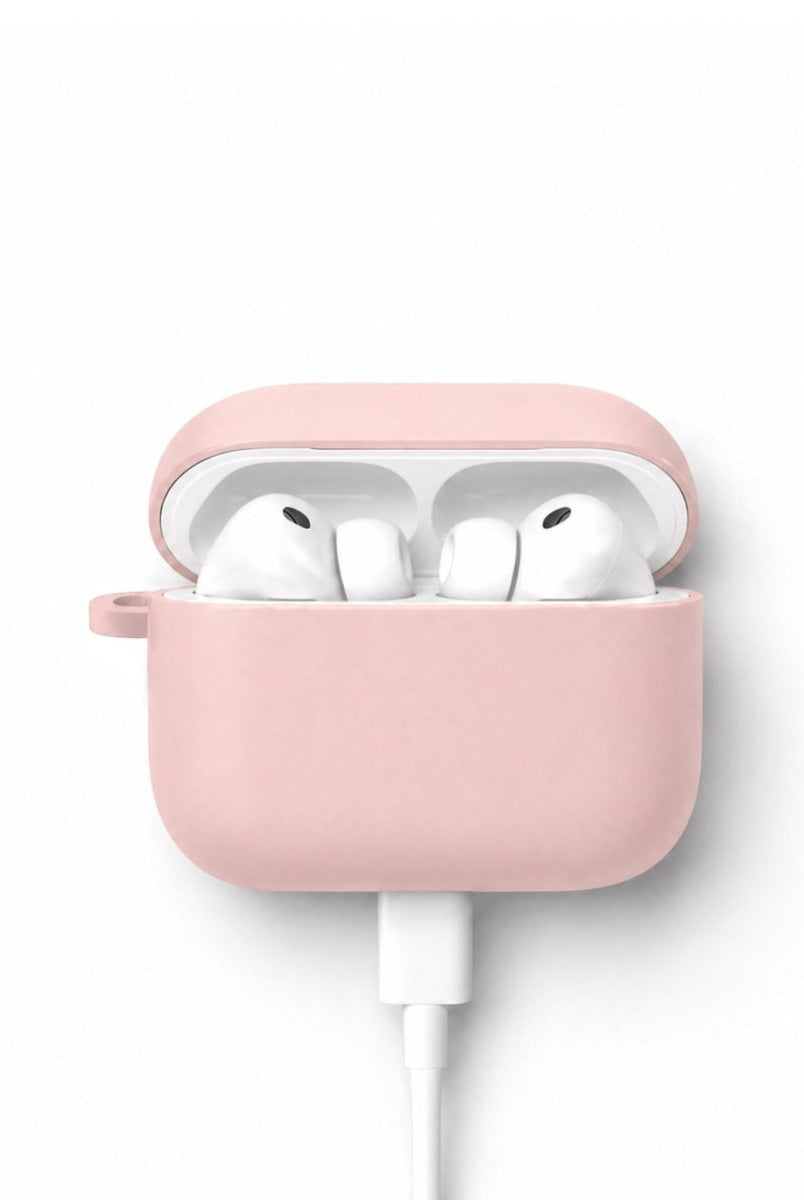 AirPods Pro Premium Bej Silikon Kılıf - Sumthincs