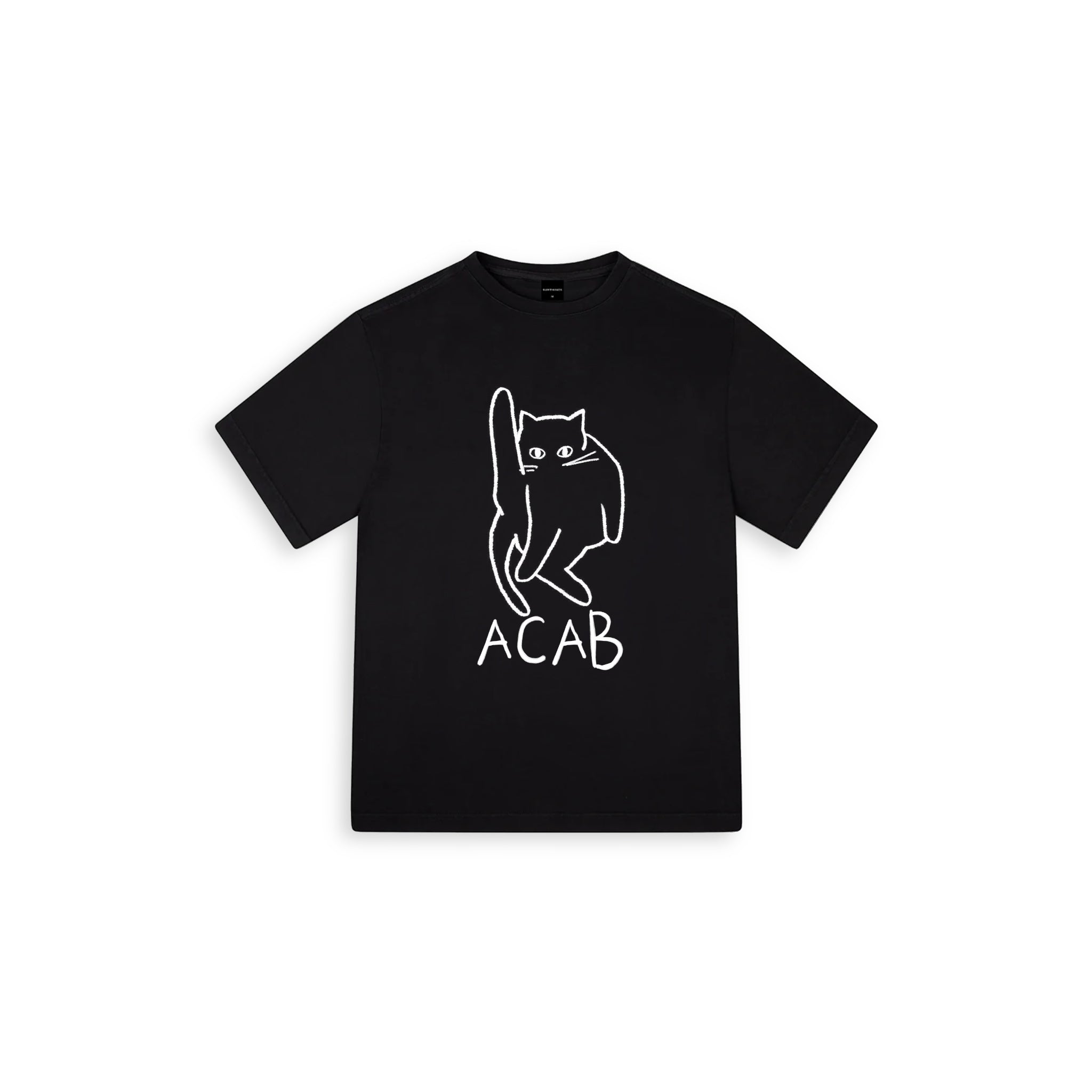 All Cats Are Beautiful Oversize Small T-shirt Siyah - SUMTHINCS