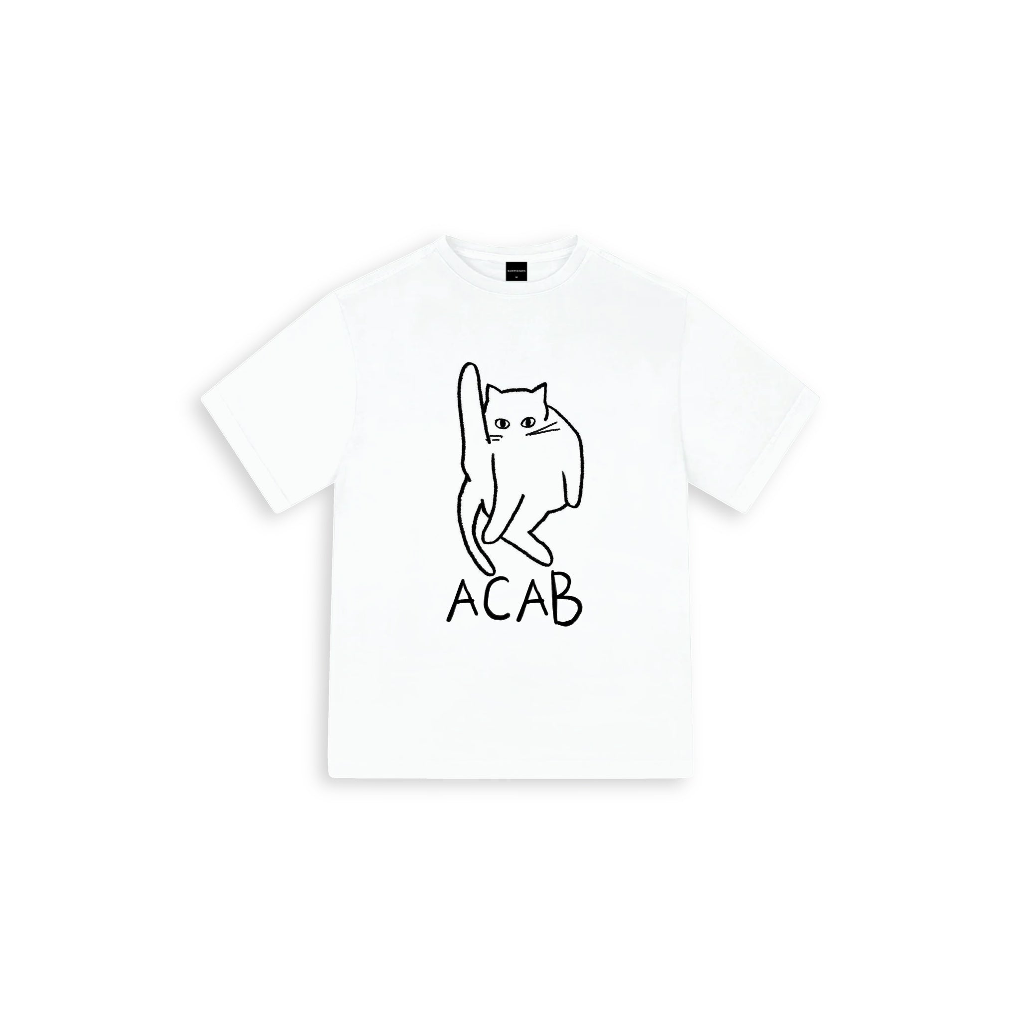 All Cats Are Beautiful Oversize Small T-shirt Beyaz - SUMTHINCS