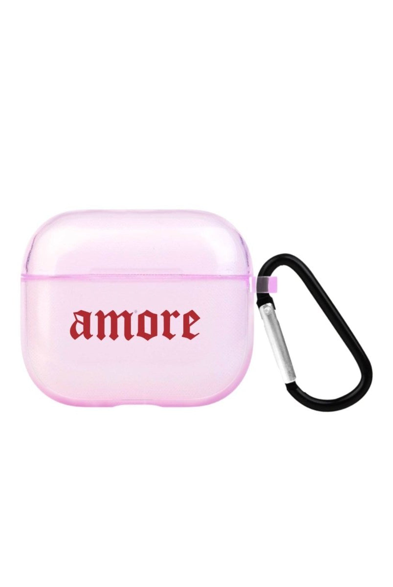 Amore AirPods 3 Şeffaf Silikon Kılıf Lila - SUMTHINCS