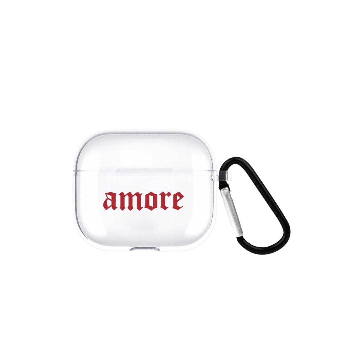 Amore AirPods 3 Şeffaf Silikon Kılıf Beyaz Şeffaf - SUMTHINCS