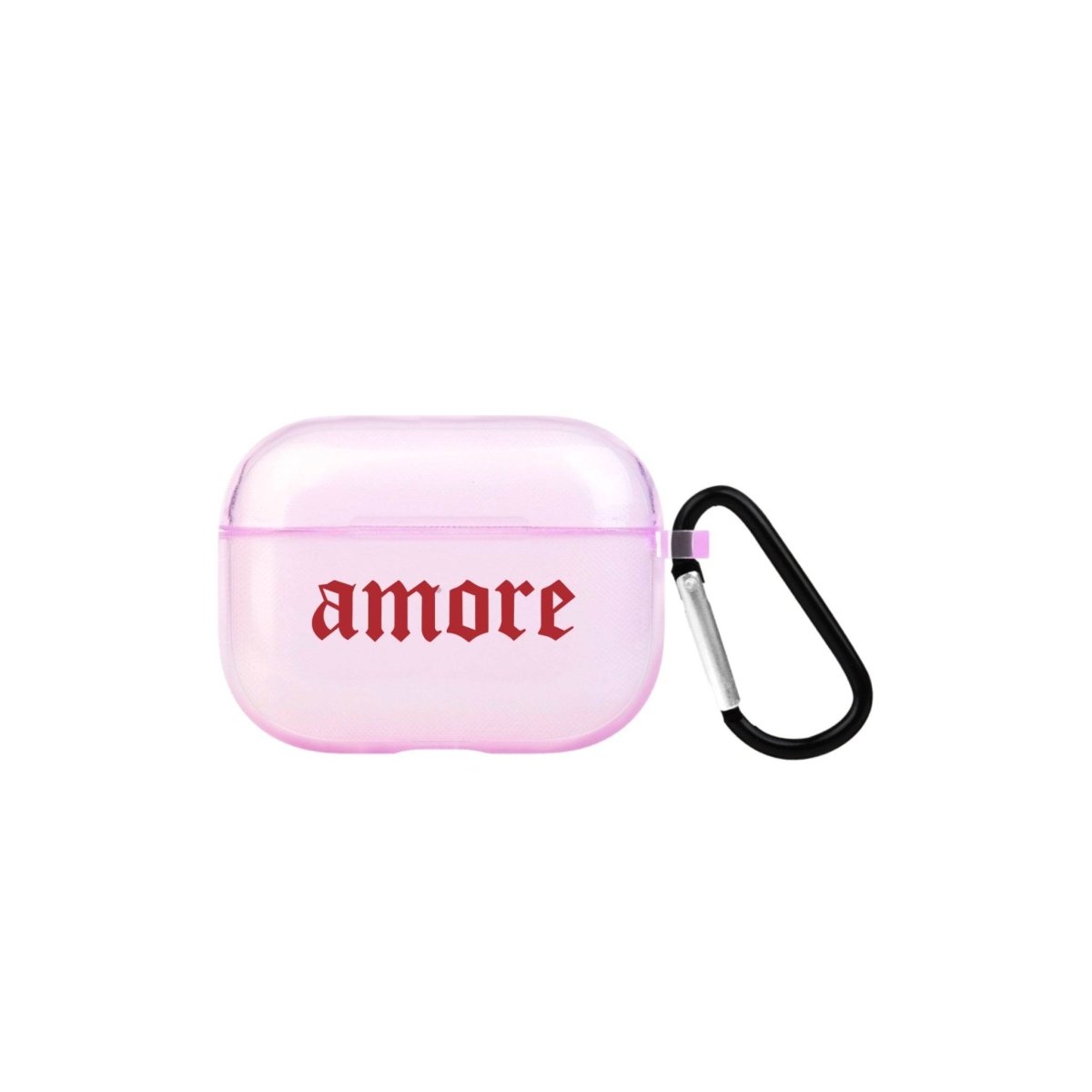 Amore AirPods Pro 2 Şeffaf Silikon Kılıf Lila - SUMTHINCS