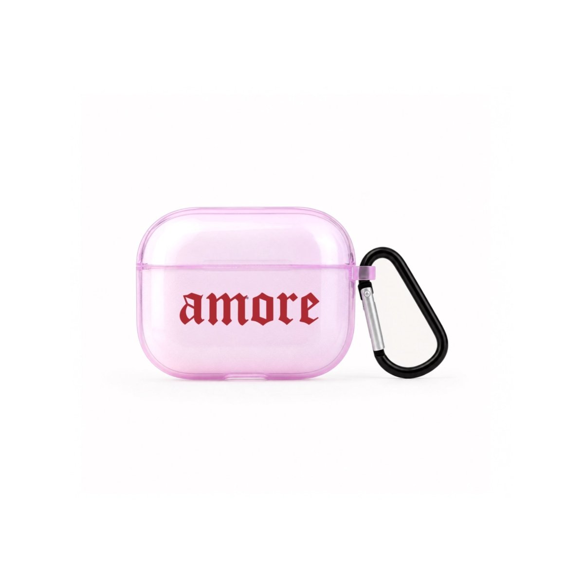 Amore AirPods Pro Şeffaf Silikon Kılıf Lila - Sumthincs