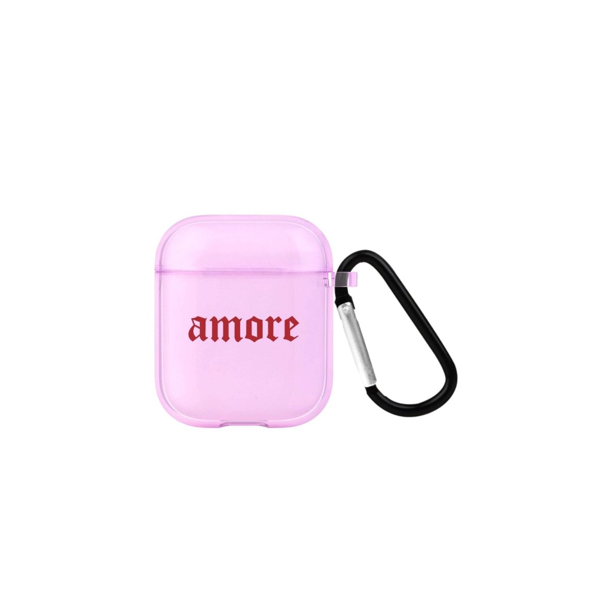 Amore AirPods Şeffaf Silikon Kılıf Lila - SUMTHINCS