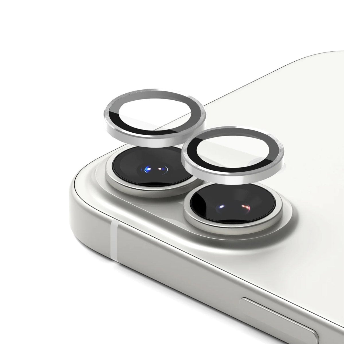 Apple iPhone 17 Kamera Lens Koruyucu Gümüş - Sumthincs