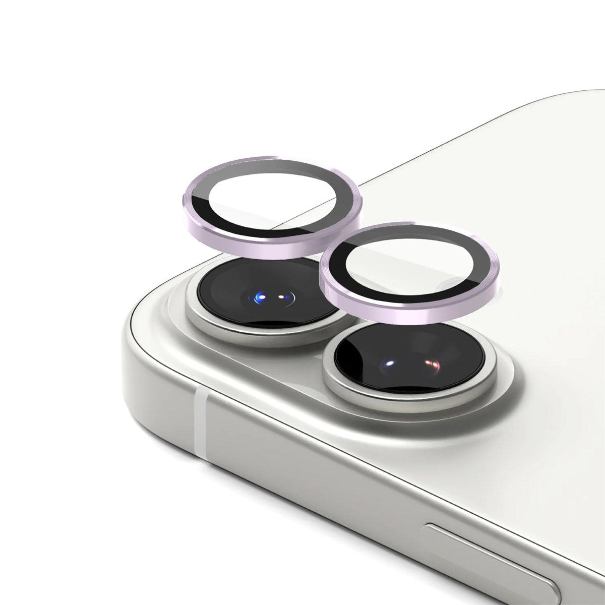 Apple iPhone 17 Kamera Lens Koruyucu Mor - Sumthincs