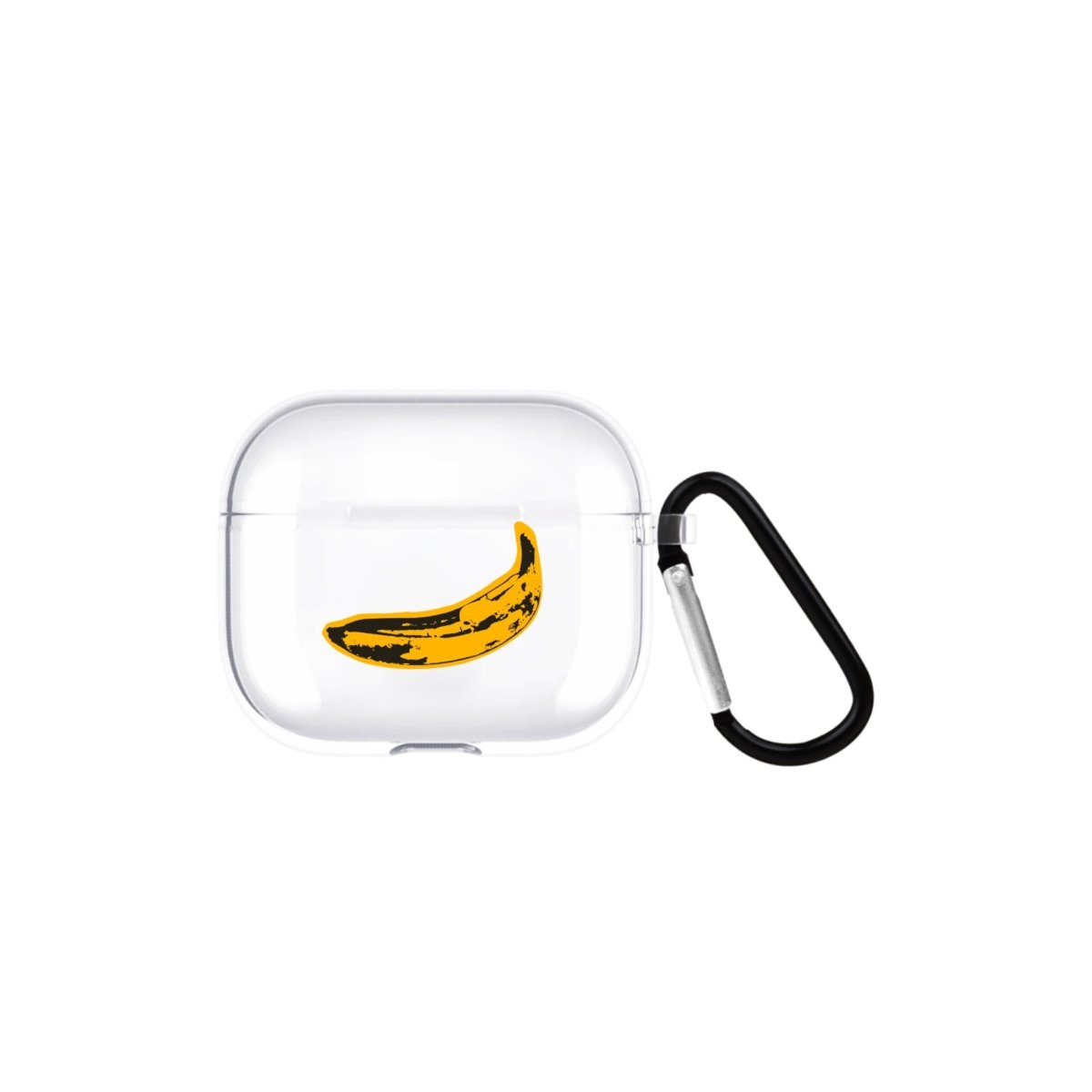 Banana AirPods 3 Şeffaf Silikon Kılıf Beyaz Şeffaf - SUMTHINCS