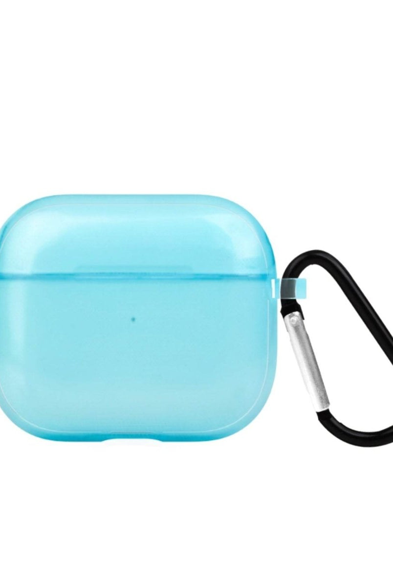 Basic AirPods 3 Şeffaf Silikon Kılıf Mavi - SUMTHINCS
