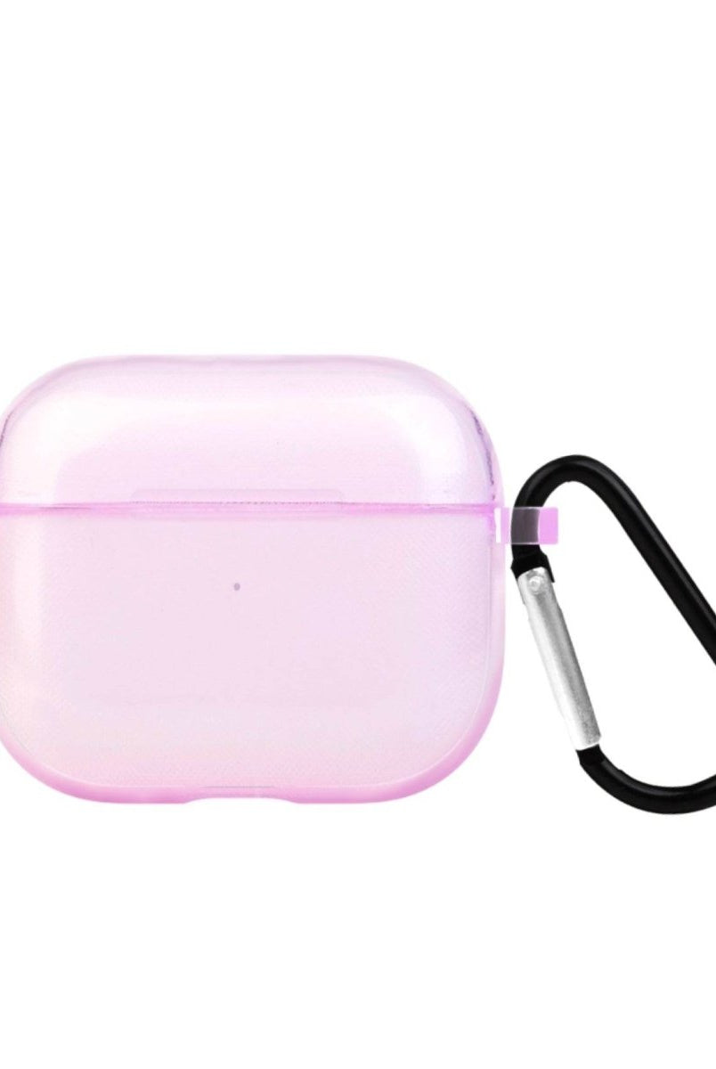 Basic AirPods 3 Şeffaf Silikon Kılıf Lila - SUMTHINCS