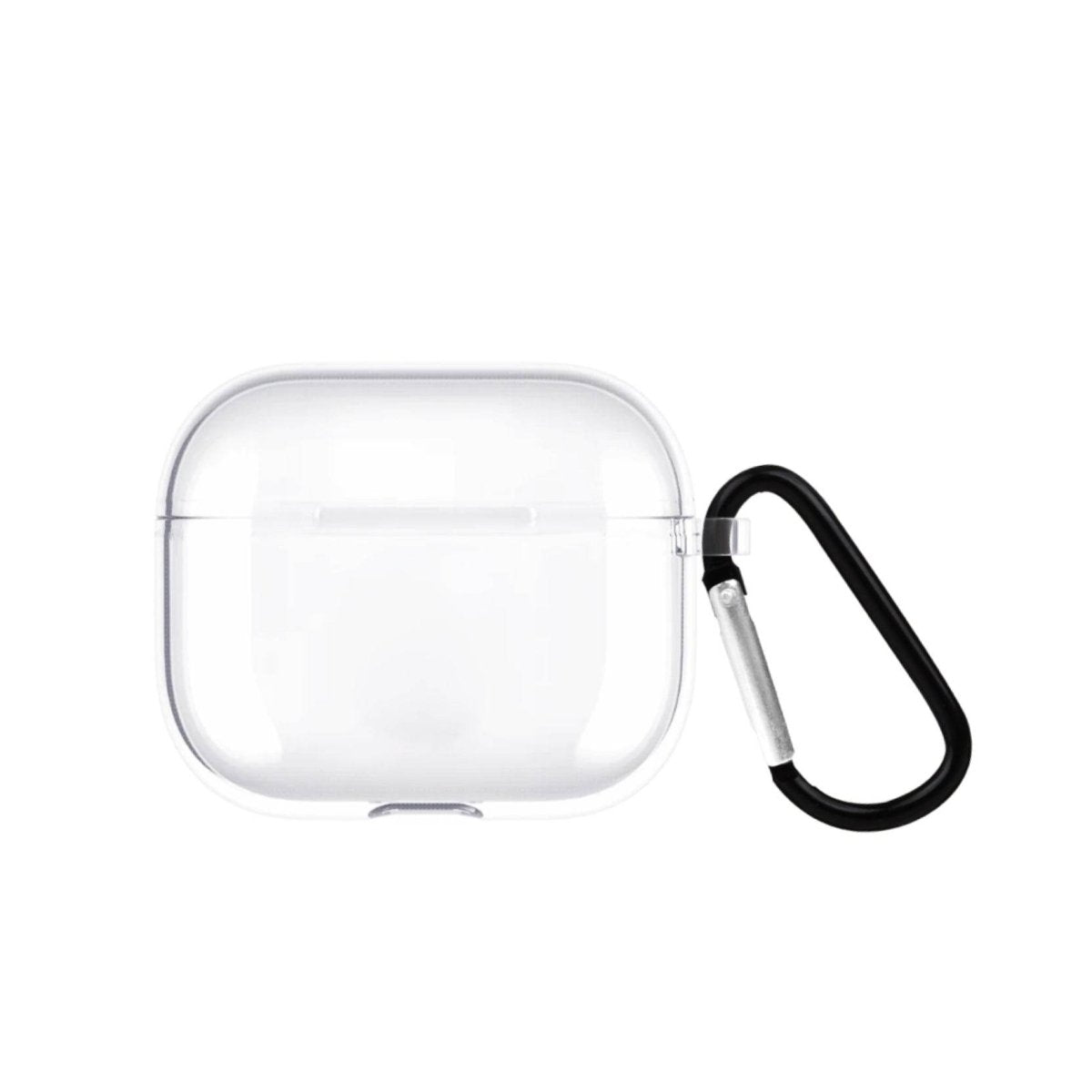 Basic AirPods 3 Şeffaf Silikon Kılıf Beyaz Şeffaf - SUMTHINCS