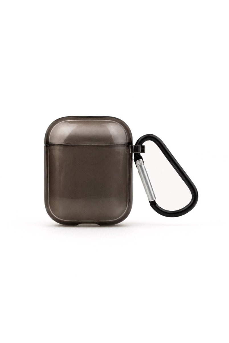 Basic AirPods Şeffaf Silikon Kılıf Siyah - Sumthincs