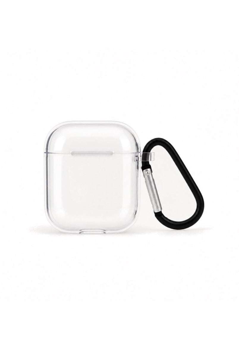 Basic AirPods Şeffaf Silikon Kılıf Beyaz Şeffaf - Sumthincs