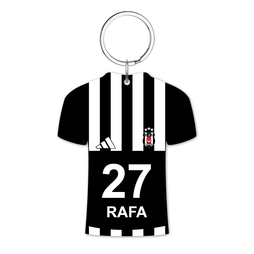 Beşiktaş Forma Kişiye Özel Charm Anahtarlık - SUMTHINCS