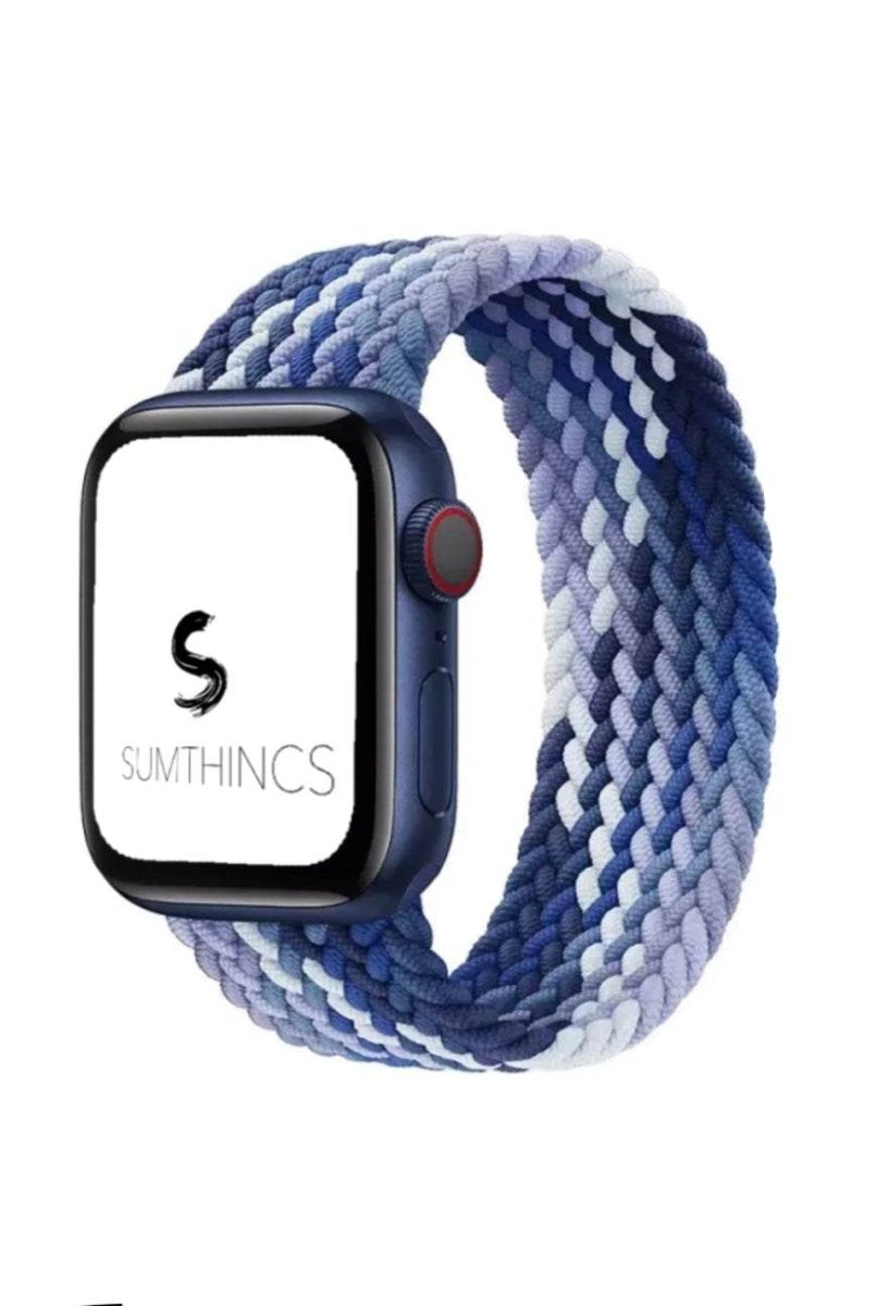 Blue and White Örgü Spor Kordon 38 - 40 - 41mm S/M - SUMTHINCS