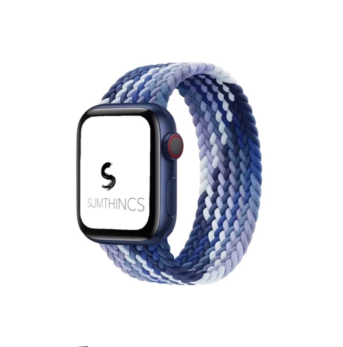 Blue and White Örgü Spor Kordon 38 - 40 - 41mm S/M - SUMTHINCS