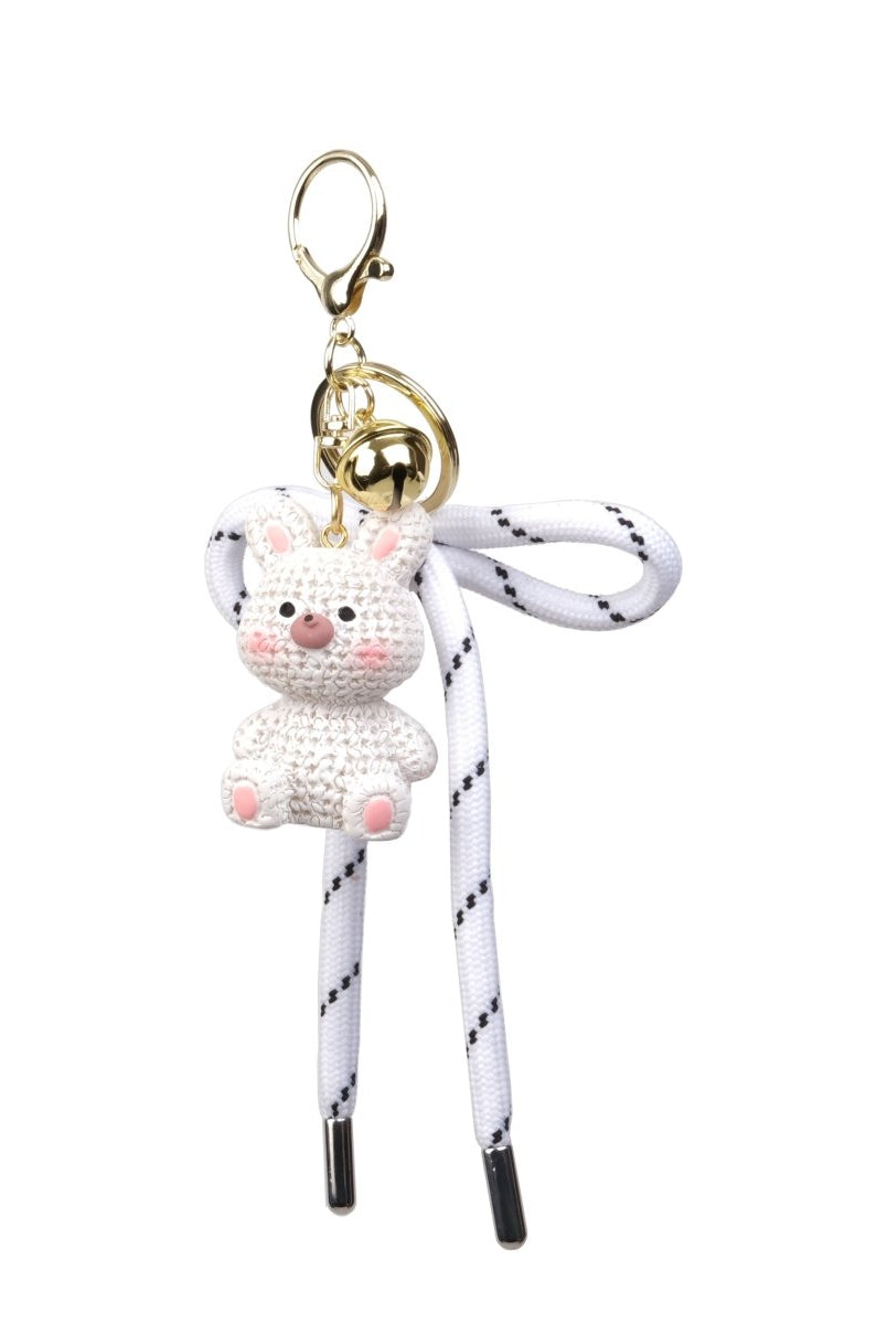 Charm Keychain Beyaz Kordon Maskot Süs - SUMTHINCS