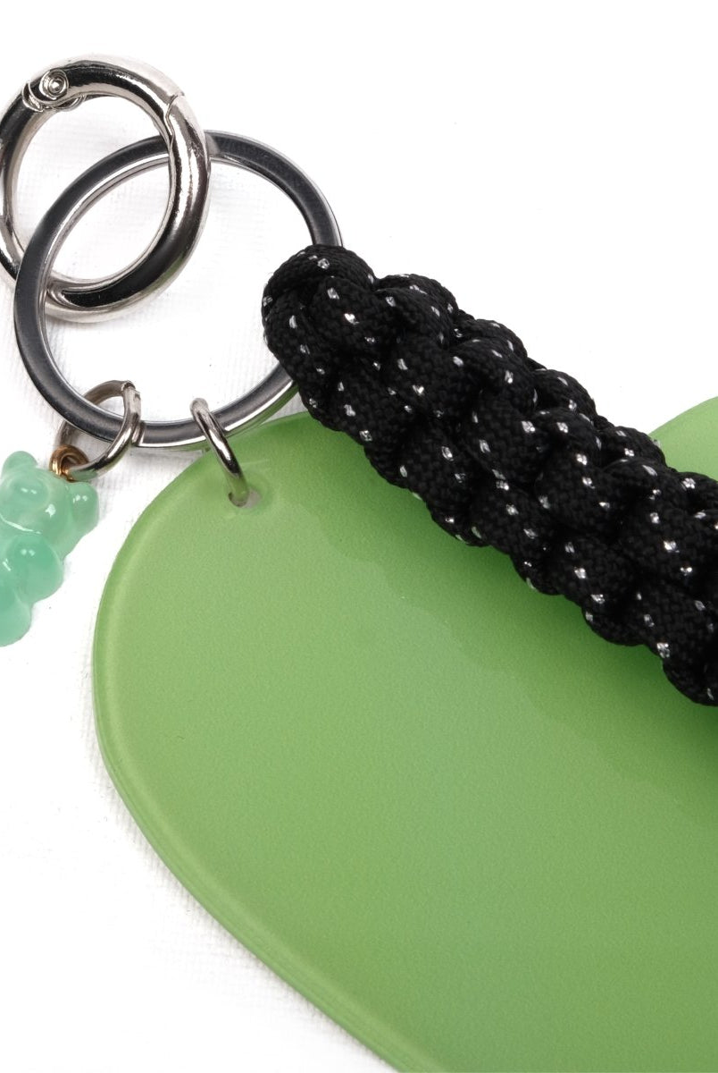 Charm Keychain Green Heart Süs - SUMTHINCS