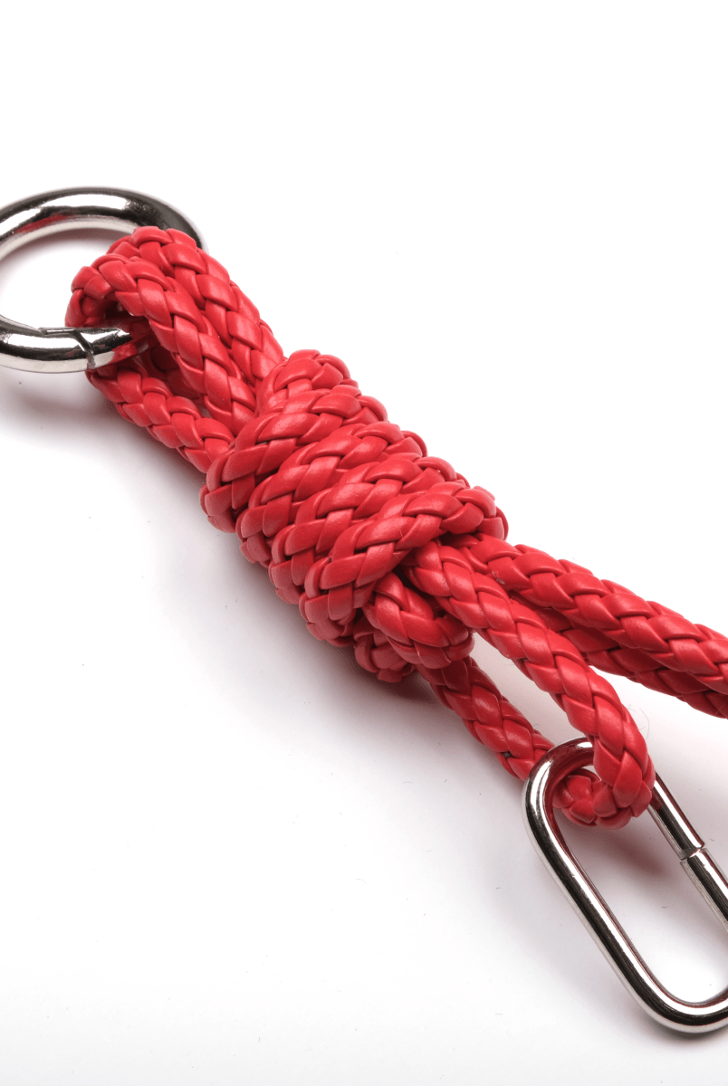 Charm Keychain Kırmızı Deri Süs - SUMTHINCS