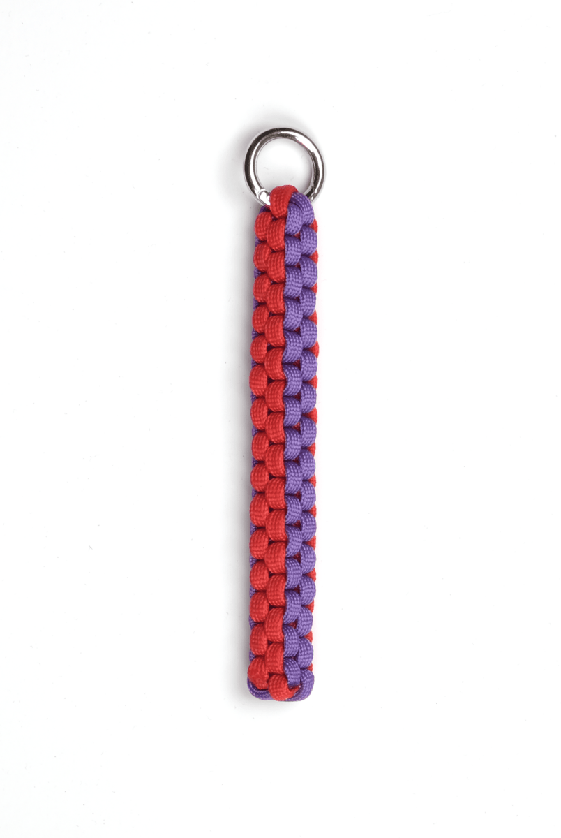 Charm Keychain Kordon Süs Kırmızı ve Mor - SUMTHINCS