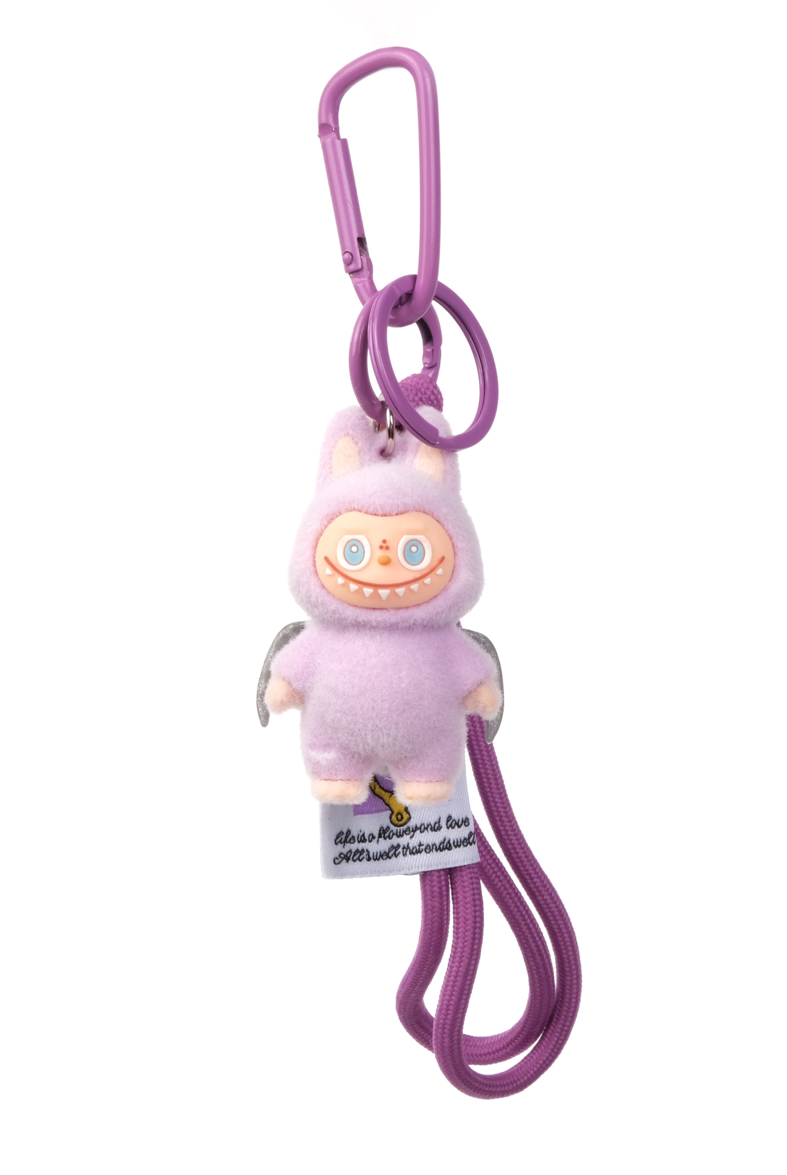 Charm Keychain Lilac Labubu Süs - SUMTHINCS