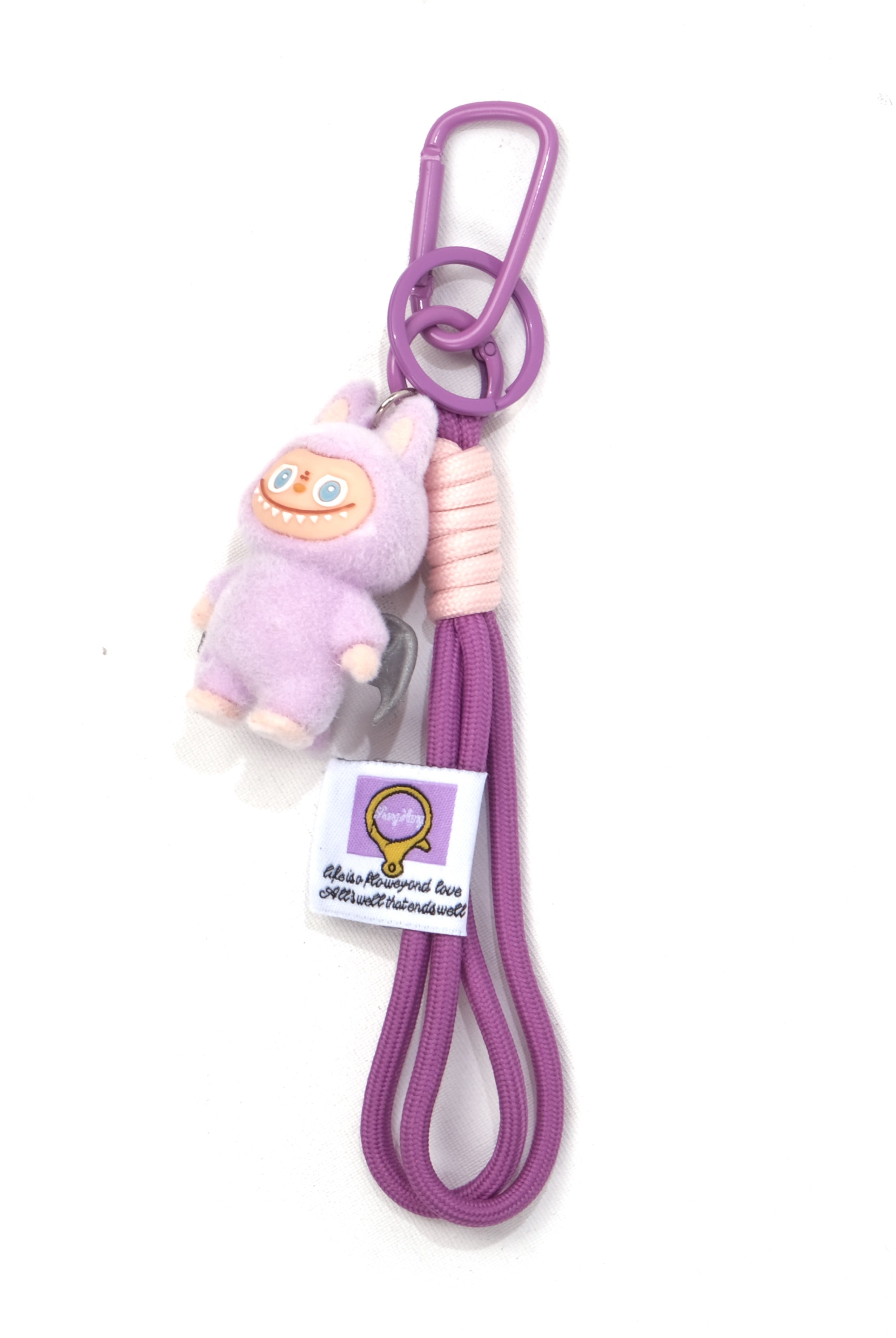 Charm Keychain Lilac Labubu Süs - SUMTHINCS