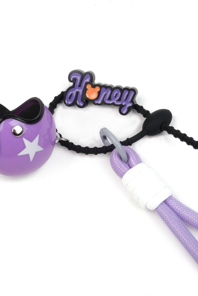 Charm Keychain Purple Helmet Süs - SUMTHINCS