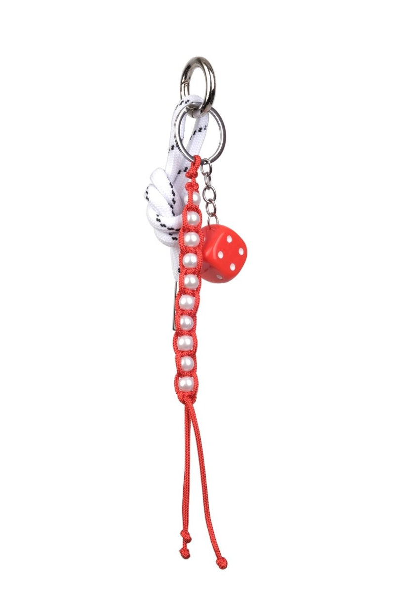 Charm Keychain Süs Kırmızı Zar - SUMTHINCS